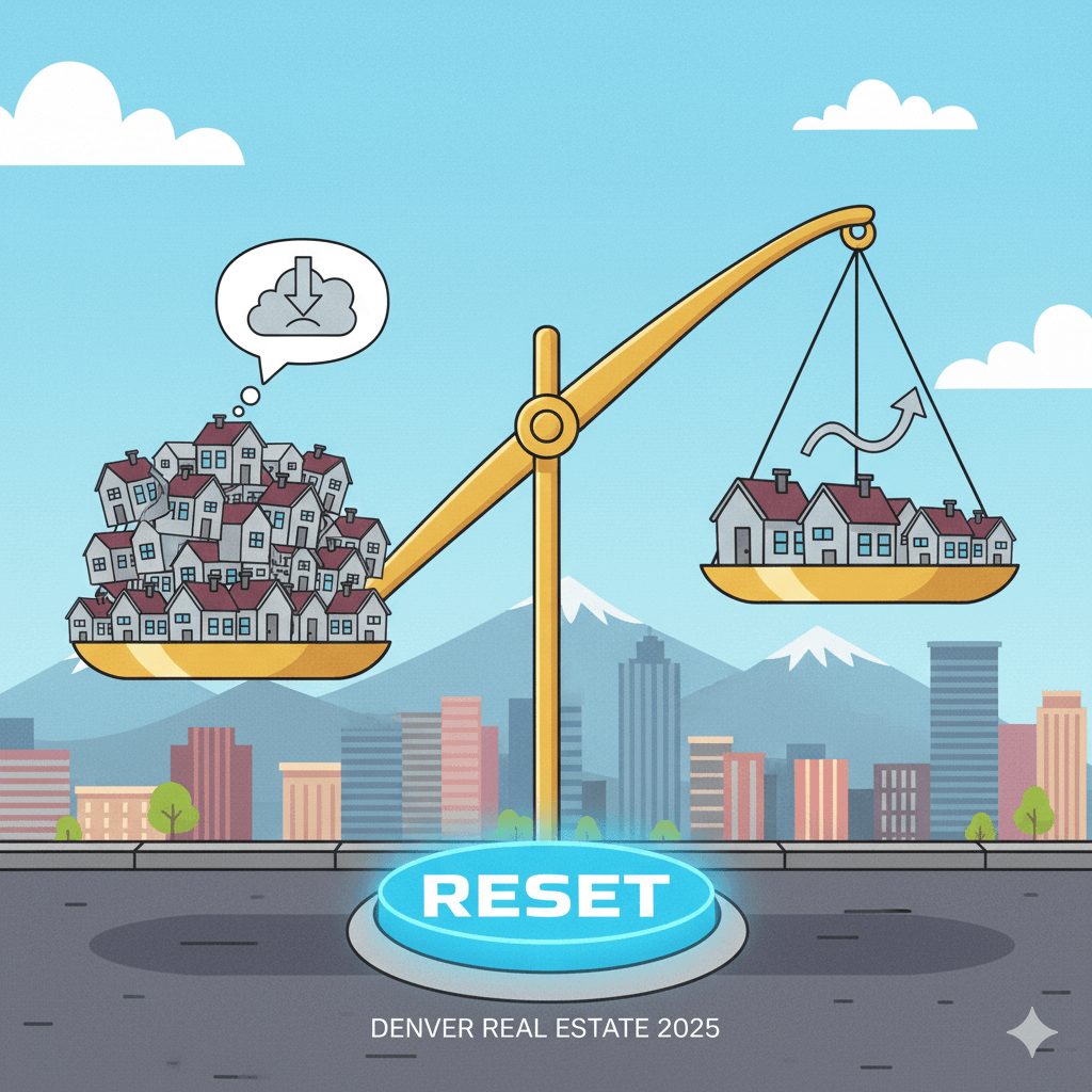 Truth 1: It’s Not a Crash, It’s a Recalibration. Denver real estate trends in 2025