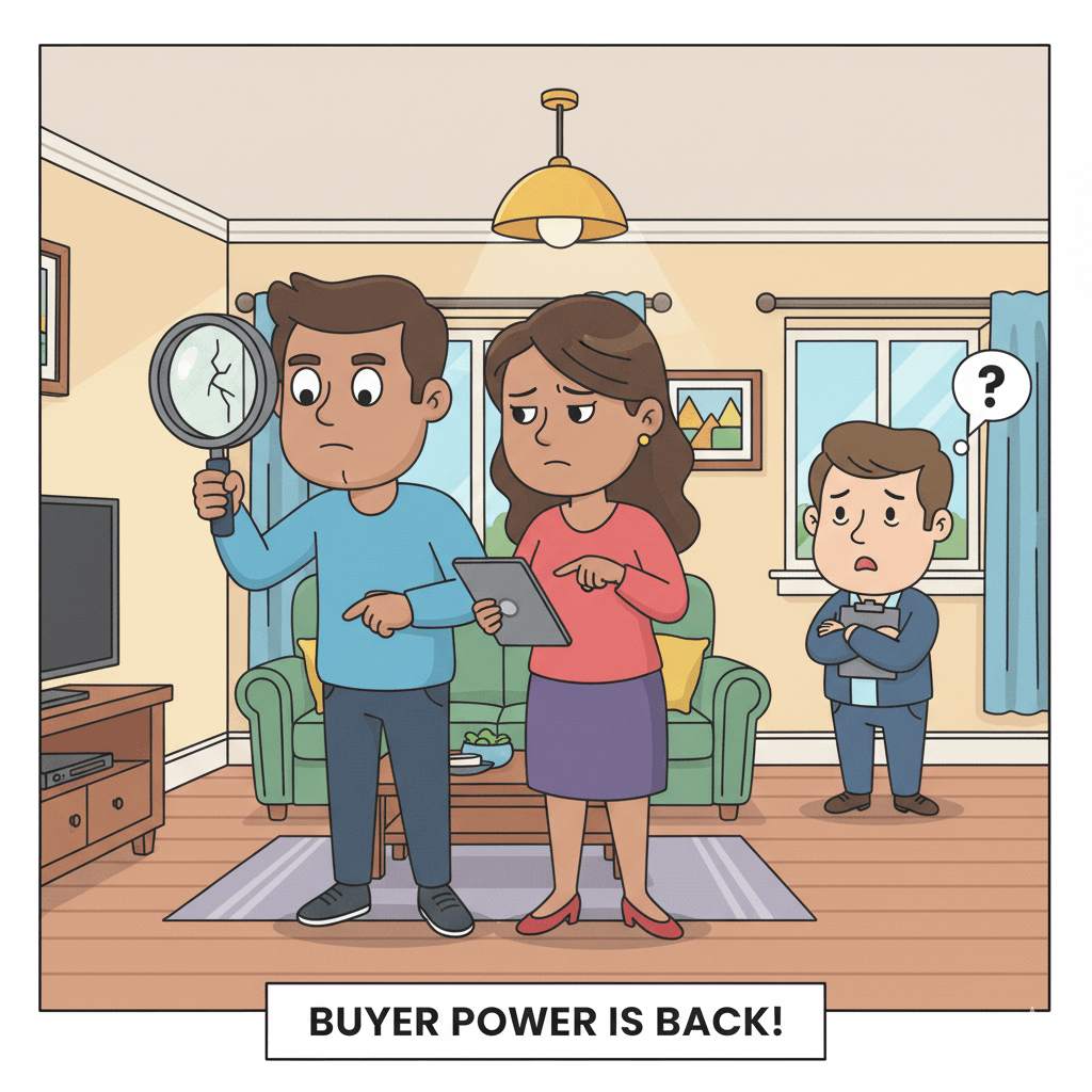 Truth 3: Buyer Power is Back, But With a Catch. Denver real estate trends in 2025