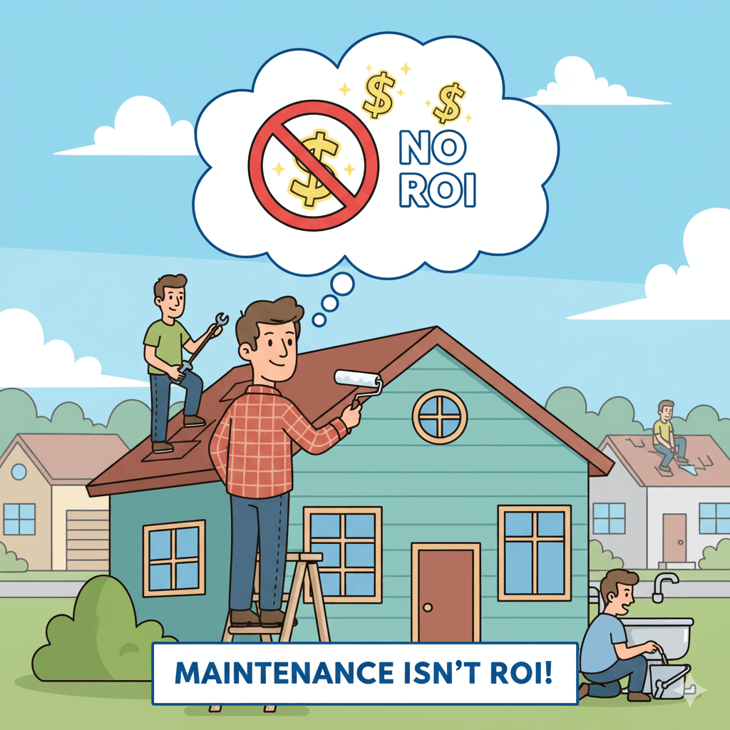 Truth 4: The Maintenance Myth: Basic Upkeep Isn't ROI. Denver real estate trends in 2025