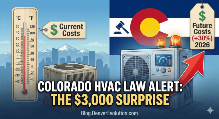 New Colorado HVAC Laws: Why Costs Are Increasing 30% in 2026