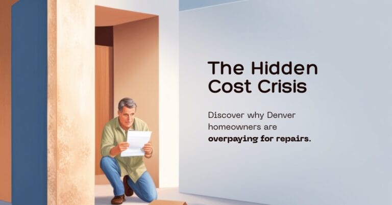 Denver home repair estimate with contractor