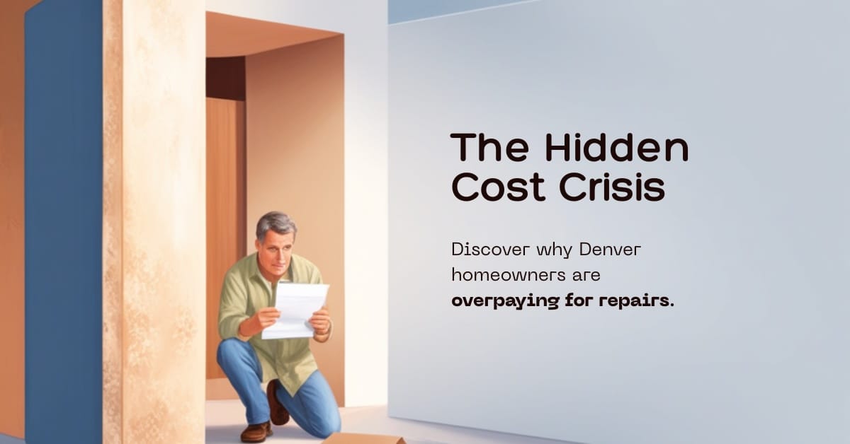 Denver home repair estimate with contractor